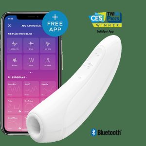 Air Pulsation | Air Pulsation Curvy 1+ Clitoral Air Stimulator With Long-Distance App Control Air Pulsation Air Pulsation