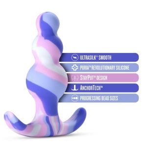 Anal Beads | Anal Beads Avant Twilight – Beaded Silicone Plug Anal Beads Anal Beads