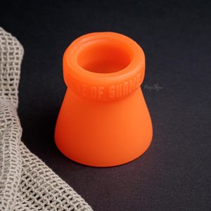 Ball Stretchers | Ball Stretchers Cone Of Shame Silicone Chastity Device Ball Stretchers Ball Stretchers