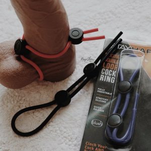 Cock Rings | Cock Rings Stay Hard Silicone Double Loop Cock Ring Cock Rings Black