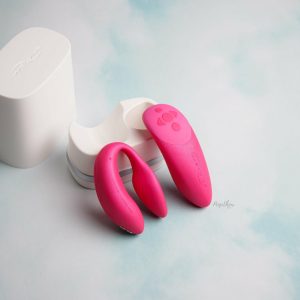 Couples Vibrators | Couples Vibrators Chorus Touch Sensitive Couples Vibrator With App Control Couples Vibrators Blue