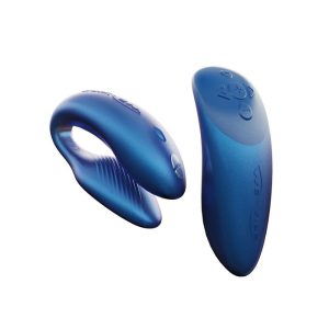 Couples Vibrators | Couples Vibrators Chorus Touch Sensitive Couples Vibrator With App Control Couples Vibrators Blue