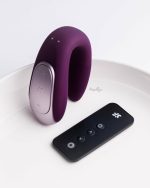 Couples Vibrators | Couples Vibrators Double Fun App-Enabled Wearable Couples Vibrator With Remote Control Couples Vibrators Black