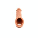 Extenders | Extenders Creations Colossus Soft Silicone Penis Extender Extenders Caramel