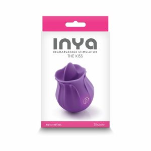 External/Clitoral Vibrators | External/Clitoral Vibrators Inya The Kiss Rose Tongue Vibrator By Ns Novelties External/Clitoral Vibrators Dark Teal