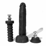 Extra Large | Extra Large Cock 10 Inch Silicone Dildo Tool Kit With Suction Cup And Handle Dildos Extra Large