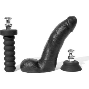 Extra Large | Extra Large Cock 100% 8 Inch Silicone Dildo Tool Kit With Suction Cup And Handle Dildos Extra Large