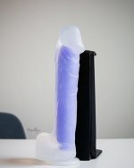 Extra Large | Extra Large Luminous Stud Large Glow In The Dark Dildo, Dual-Density Silicone Dildos Extra Large