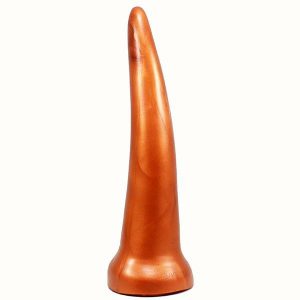 Extra Large | Extra Large Squirm Supersoft Silicone Cone Anal Plug Dildos Bronze