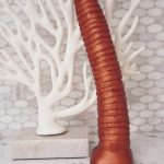 Extra Large | Extra Large Worm – Long Anal Toy In Supersoft Bronze Silicone Dildos Bronze