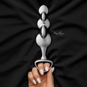 G-Spot Or Prostate | G-Spot Or Prostate Disco Beaded Dildo 316 Stainless Steel Dildos G-Spot Or Prostate