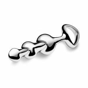 G-Spot Or Prostate | G-Spot Or Prostate Disco Beaded Dildo 316 Stainless Steel Dildos G-Spot Or Prostate