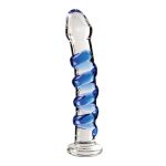 Glass, Wood & Metal | Glass, Wood & Metal Icicles No. 5 Glass Dildo Dildos Glass, Wood & Metal