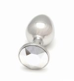 Glass, Wood & Metal | Glass, Wood & Metal Stainless Steel Butt Plug – Silver Comet Booty Toys Glass, Wood & Metal