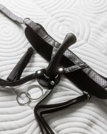 Harnesses & Kits | Harnesses & Kits Her Royal Harness Royal Vibrating Set With Silicone Dildo Group Play Harnesses & Kits