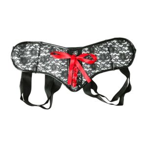 Harnesses & Kits | Harnesses & Kits Plus Size Grey And Black Lace Harness Group Play Harnesses & Kits