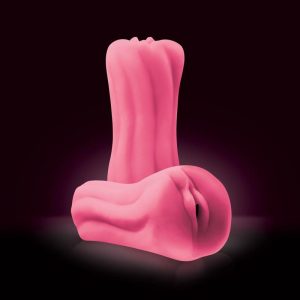 Masturbators & Sleeves | Masturbators & Sleeves Firefly Yoni Glow In The Dark, Soft Silicone Stroker By Ns Novelties Masturbators & Sleeves Blue