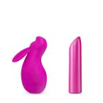 Mini Vibes | Mini Vibes Noje B3 Powerful Bullet Vibe With Bunny Ears Attachment Mini Vibes Mini Vibes