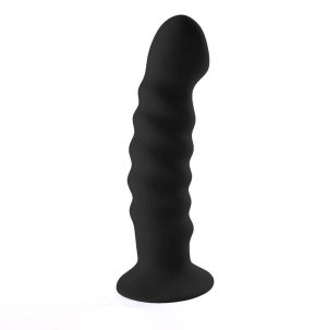 Non-Realistic | Non-Realistic Kendall Silicone Suction Cup Dildo Dildos Black