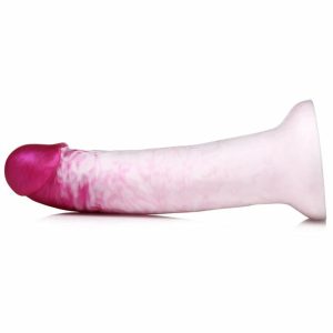 Non-Realistic | Non-Realistic Real Swirl 7″ Marbled Silicone Dildo Dildos Non-Realistic