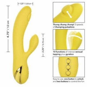 Rabbit / Dual & Triple Stimulation | Rabbit / Dual & Triple Stimulation California Dreaming San Diego Seduction – Thumping + Massaging Rabbit Vibrator Rabbit / Dual & Triple Stimulation Rabbit / Dual & Triple Stimulation