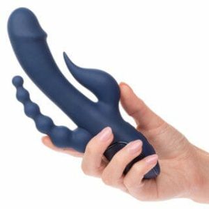 Rabbit / Dual & Triple Stimulation | Rabbit / Dual & Triple Stimulation Iii Triple Orgasm – Fluttering Rabbit Vibrator With Anal Beaded Probe Rabbit / Dual & Triple Stimulation Rabbit / Dual & Triple Stimulation