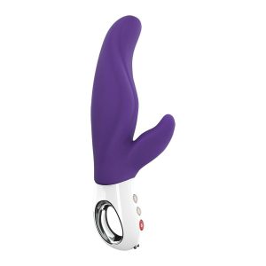 Rabbit / Dual & Triple Stimulation | Rabbit / Dual & Triple Stimulation Lady Bi Silicone Dual Stimulation Vibrator Rabbit / Dual & Triple Stimulation Blue