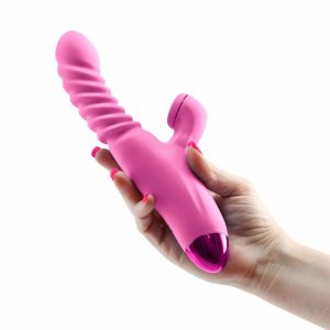 Rabbit / Dual & Triple Stimulation | Rabbit / Dual & Triple Stimulation Luxe Nova Thrusting Throbbing Dual-Stimulation Vibrator Rabbit / Dual & Triple Stimulation Rabbit / Dual & Triple Stimulation