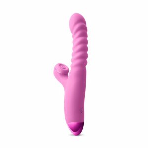 Rabbit / Dual & Triple Stimulation | Rabbit / Dual & Triple Stimulation Luxe Nova Thrusting Throbbing Dual-Stimulation Vibrator Rabbit / Dual & Triple Stimulation Rabbit / Dual & Triple Stimulation