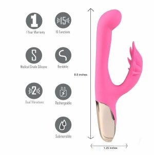 Rabbit / Dual & Triple Stimulation | Rabbit / Dual & Triple Stimulation Maui 420 Flexible Rabbit Vibrator Rabbit / Dual & Triple Stimulation Rabbit / Dual & Triple Stimulation