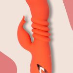 Rabbit / Dual & Triple Stimulation | Rabbit / Dual & Triple Stimulation Orange County Cutie Thrusting Rabbit Vibrator Rabbit / Dual & Triple Stimulation Rabbit / Dual & Triple Stimulation