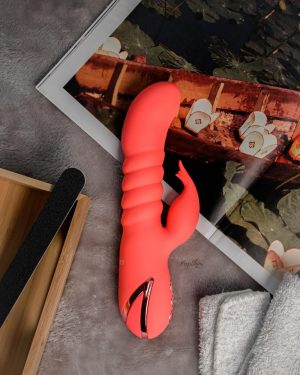 Rabbit / Dual & Triple Stimulation | Rabbit / Dual & Triple Stimulation Orange County Cutie Thrusting Rabbit Vibrator Rabbit / Dual & Triple Stimulation Rabbit / Dual & Triple Stimulation