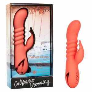 Rabbit / Dual & Triple Stimulation | Rabbit / Dual & Triple Stimulation Orange County Cutie Thrusting Rabbit Vibrator Rabbit / Dual & Triple Stimulation Rabbit / Dual & Triple Stimulation