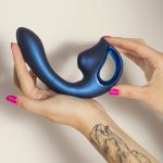 Rabbit / Dual & Triple Stimulation | Rabbit / Dual & Triple Stimulation Seduction Kaia Air Pulse Suction + G-Spot Vibrator With Ergonomic Grip Rabbit / Dual & Triple Stimulation Rabbit / Dual & Triple Stimulation