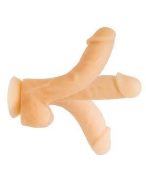 Realistic | Realistic Factory Addiction David Posable Dual-Density Silicone Dildo With Suction Cup Dildos Realistic