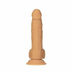 Realistic | Realistic Factory Naked Addiction Dual Density Silicone Dildo Dildos Caramel