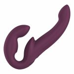 Strapless Dildos | Strapless Dildos Sharevibe Pro – Vibrating Wearable Strapless Dildo Dildos Burgundy