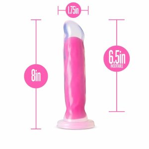 Suction Cup | Suction Cup Neo Elite Glow In The Dark Marquee – Dual Density Dildo Dildos Suction Cup