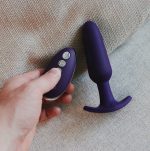 Vibrating Anal | Vibrating Anal Bump Plus Vibrating Butt Plug With Remote Control Booty Toys Black