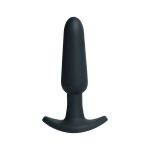 Vibrating Anal | Vibrating Anal Bump Rechargeable Vibrating Butt Plug Booty Toys Black