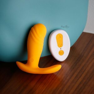 Vibrating Anal | Vibrating Anal Creamsicle Vibrating Plug With Remote Control By Novelties Booty Toys Vibrating Anal