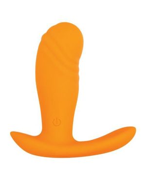 Vibrating Anal | Vibrating Anal Creamsicle Vibrating Plug With Remote Control By Novelties Booty Toys Vibrating Anal