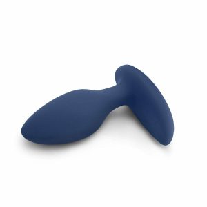 Vibrating Anal | Vibrating Anal Ditto From Vibrating Rechargeable Silicone Anal Plug Booty Toys Midnight Blue