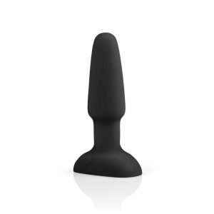 Vibrating Anal | Vibrating Anal Rimming Plug 2 – Waterproof Remote Control Vibrating Anal Toy Booty Toys Black