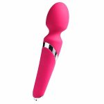 Wands & Attachments | Wands & Attachments Wanda Waterproof Wand Vibrator Toys Black