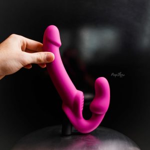 Wearable & Vaginal Plugs | Wearable & Vaginal Plugs Temptasia Estella Strapless Vibrating Dildo By Novelties Dildos Wearable & Vaginal Plugs