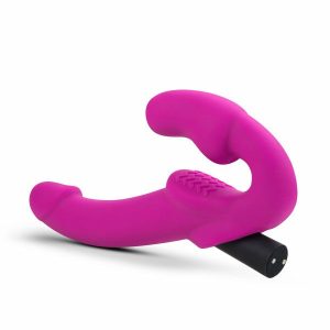 Wearable & Vaginal Plugs | Wearable & Vaginal Plugs Temptasia Estella Strapless Vibrating Dildo By Novelties Dildos Wearable & Vaginal Plugs