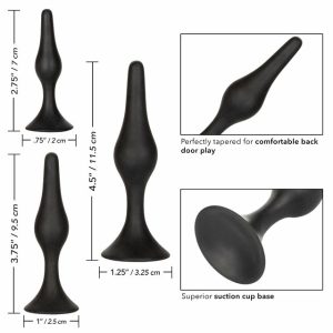 Anal Plugs | Anal Plugs Silicone Anal Starter Kit – 3 Butt Plugs Anal Plugs Anal Plugs