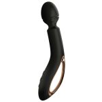 Wands & Attachments | Wands & Attachments Waterproof Rechargeable Silicone Personal Massager Toys Black